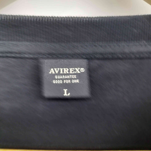アヴィレックス AVIREX BLACK PROJECT L/S Tシャツ メンズ JPN:L