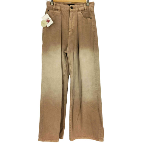 ジーナシス JEANASIS タックデニムワイドパンツ レディース JPN:M