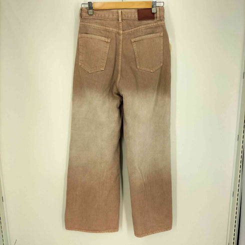 ジーナシス JEANASIS タックデニムワイドパンツ レディース JPN:M