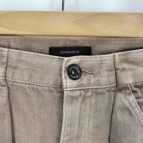 ジーナシス JEANASIS タックデニムワイドパンツ レディース JPN:M