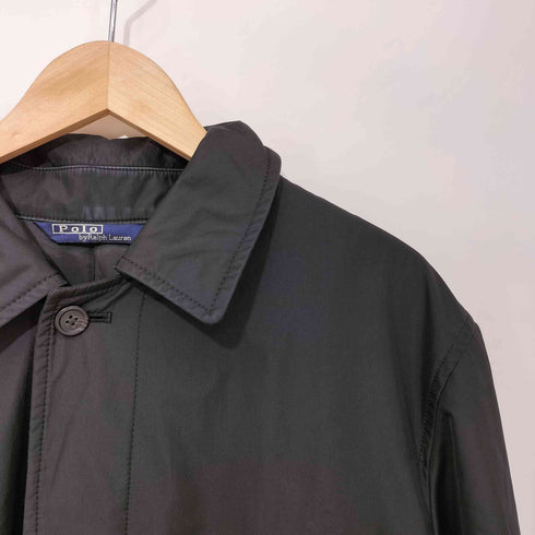 ポロバイラルフローレン Polo by RALPH LAUREN 90s 三角タグ チェンジポケット ステンカラーコート メンズ import:L