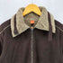 ボスヒューゴボス BOSS HUGO BOSS スエード ムートンジャケット メンズ JPN:M