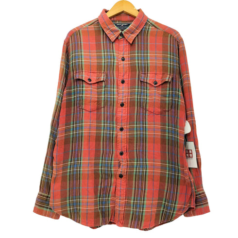 ポロスポーツラルフローレン POLO SPORT RALPH LAUREN チェック柄 コットン ネルシャツ メンズ import:L