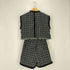 スライ SLY FRINGE TWEED ベスト&ショートパンツ セットアップ レディース 1