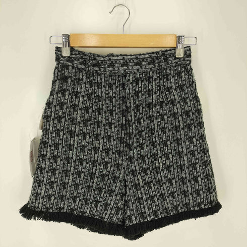 スライ SLY FRINGE TWEED ベスト&ショートパンツ セットアップ レディース 1