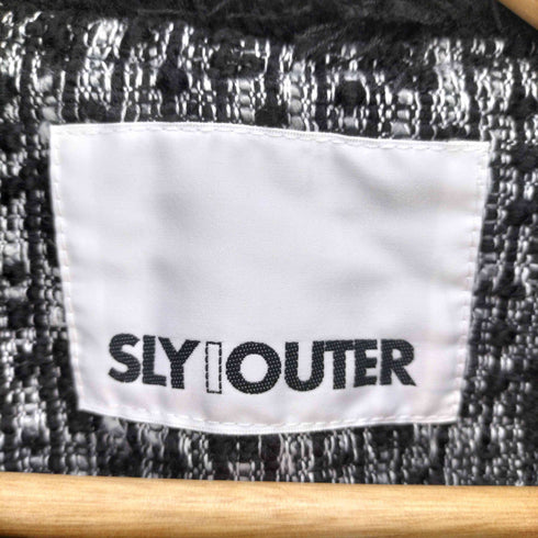 スライ SLY FRINGE TWEED ベスト&ショートパンツ セットアップ レディース 1