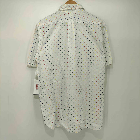 SOUTIENCOL ドット コットン プルオーバー S/S シャツ メンズ JPN:2