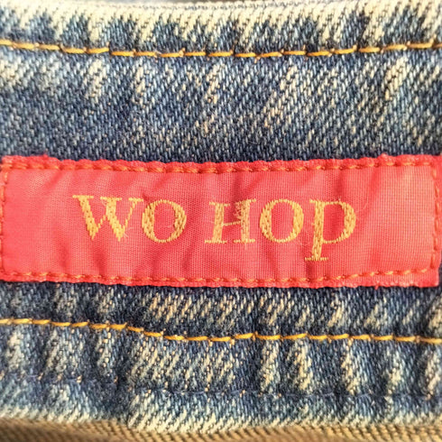 WO HOP 加工 スタッズ デニムスカート Y2K レディース 03