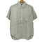 マーガレットハウエル MARGARET HOWELL 00s 旧タグ 三点留め チェック プルオーバー S/S シャツ メンズ import:M