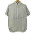 マーガレットハウエル MARGARET HOWELL 00s 旧タグ 三点留め チェック プルオーバー S/S シャツ メンズ import:M