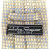 サルヴァトーレフェラガモ Salvatore Ferragamo シルク100% 総柄ネクタイ メンズ
