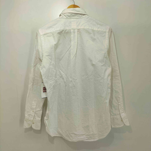 SOUTIENCOL 丸襟 マチ付 オックスフォード生地 L/S シャツ メンズ JPN:2