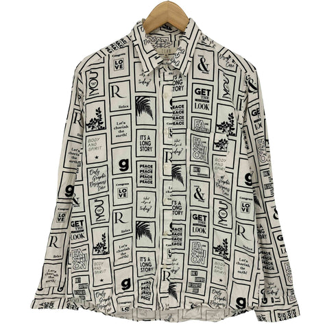 チャオ CIAO 総柄 L/S シャツ メンズ JPN:M