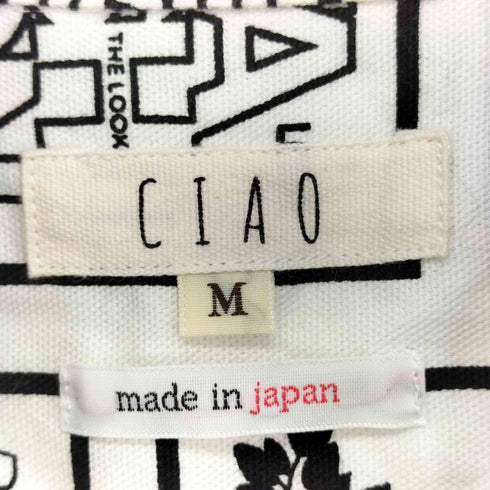 チャオ CIAO 総柄 L/S シャツ メンズ JPN:M