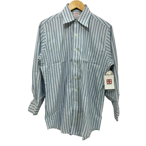ブルックスブラザーズ BROOKS BROTHERS TRADITIONAL FIT ストライプ柄 L/S BDシャツ メンズ 14 1/2