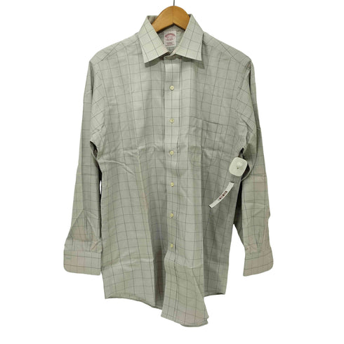 ブルックスブラザーズ BROOKS BROTHERS TRADITIONAL FIT チェック柄 L/S シャツ メンズ 14 1/2