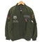 2003-2ND COMPANY 1st Tank Battalion 海兵隊 戦車大隊 タンク 刺繍 MA-1 ジャケット メンズ 3XL