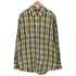 エディーバウアー Eddie Bauer 90s 白タグ タータンチェック L/S シャツ メンズ import:M