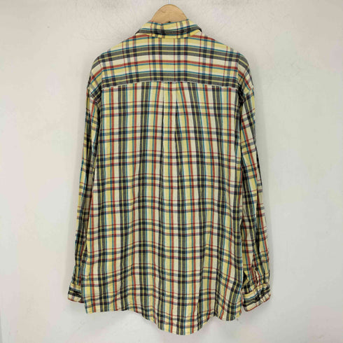 エディーバウアー Eddie Bauer 90s 白タグ タータンチェック L/S シャツ メンズ import:M