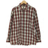 エディーバウアー Eddie Bauer 90s 白タグ タータンチェック L/S ネルシャツ メンズ import:XS