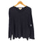 ジェイクルー J.CREW 90-00s 白タグ V字 ロールネック コットンニット メンズ import:M