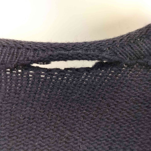 ジェイクルー J.CREW 90-00s 白タグ V字 ロールネック コットンニット メンズ import:M