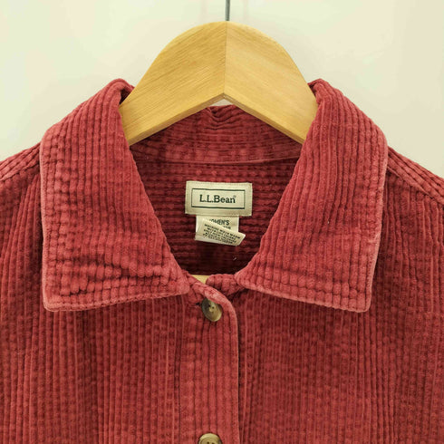 エルエルビーン L.L.Bean 90S 太畝コーデュロイシャツジャケット レディース import:M