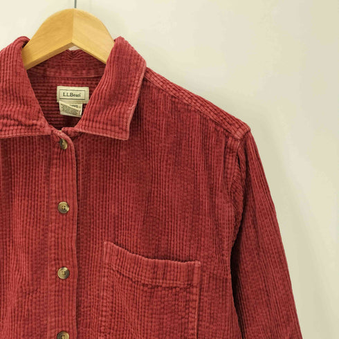 エルエルビーン L.L.Bean 90S 太畝コーデュロイシャツジャケット レディース import:M