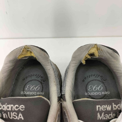 ニューバランス NEW BALANCE 993 Gray MADE IN USA メンズ JPN:25.5