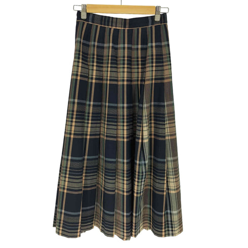 ペンドルトン PENDLETON 70~80S USA製 MISS ロケットTALON チェック柄 フレア ロング スカート レディース 8