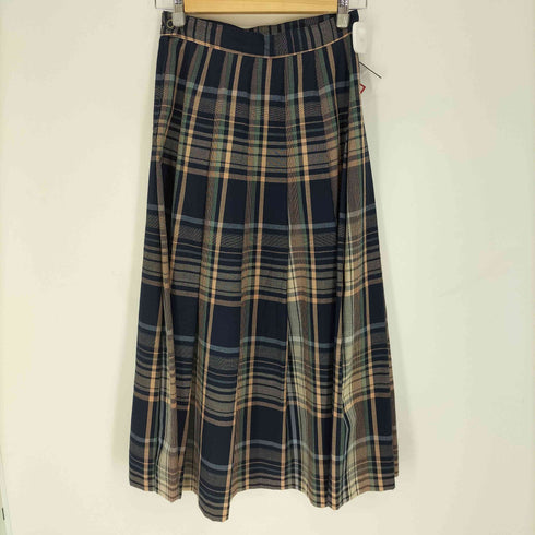 ペンドルトン PENDLETON 70~80S USA製 MISS ロケットTALON チェック柄 フレア ロング スカート レディース 8