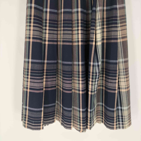 ペンドルトン PENDLETON 70~80S USA製 MISS ロケットTALON チェック柄 フレア ロング スカート レディース 8