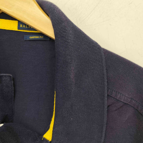 ポロラルフローレン POLO RALPH LAUREN ビッグポニー刺繍 ナンバリング 半袖 ポロシャツ メンズ L