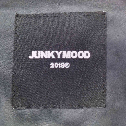 ジャンキームード JUNKY MOOD ヘリンボーン柄 ジップアップジャケット メンズ FREE