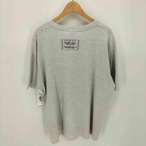 00S メキシコ製 STEDMAN By HANES ボディ ハイスクール ジョーク ラベル プリント クルーネック Tシャツ メンズ import:XL