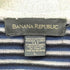 バナナリパブリック BANANA REPUBLIC 00s 北マリアナ諸島製 ボーダー コットン ワッフル ポロシャツ メンズ import:L