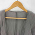 プリーツプリーズイッセイミヤケ PLEATS PLEASE ISSEY MIYAKE 00S 00AW 銀タグ プリーツ ボタンレス カーディガン レディース JPN:3