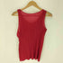 イッセイミヤケフェット ISSEY MIYAKE FETE 00S 07AW A-POC プリーツ ノースリーブ トップス ブラウス レディース JPN:2