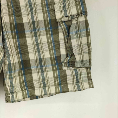 CARGO VINTAGE チェック カーゴショーツ メンズ 32