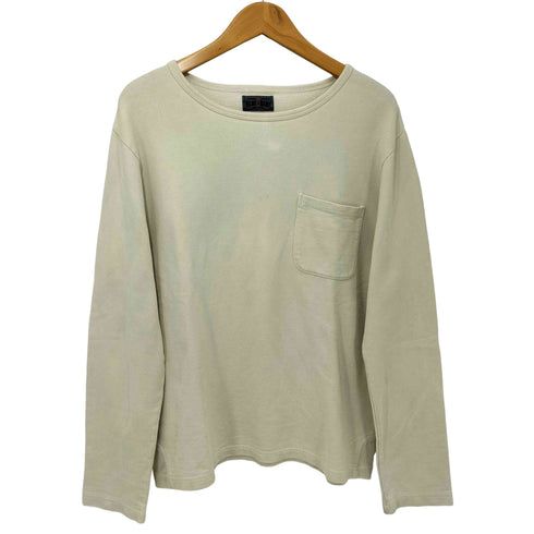 ブルーブルー BLUE BLUE ARIGATO ボックスフィット ポケット L/S Tシャツ メンズ JPN:2