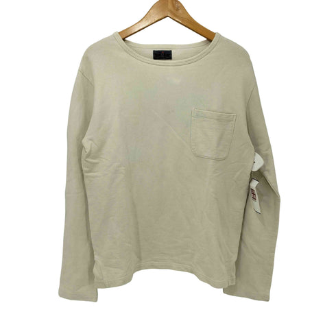 ブルーブルー BLUE BLUE ARIGATO ボックスフィット ポケット L/S Tシャツ メンズ JPN:2