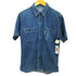 ブルーブルー BLUE BLUE デニム S/S ワークシャツ 半袖 メンズ JPN:3