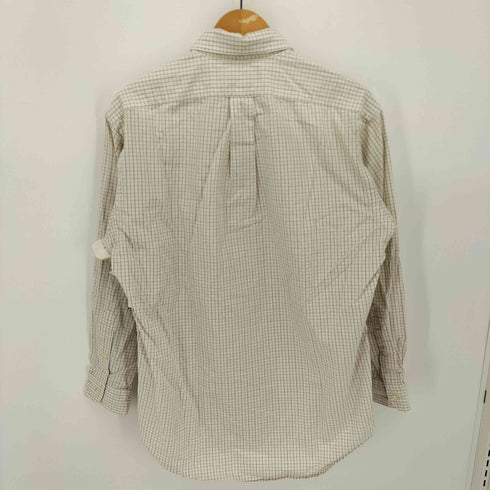 ラルフローレン RALPH LAUREN BLAKE TWO PLY COTTON ポニー刺繍 チェック ボタンダウンシャツ メンズ import:M