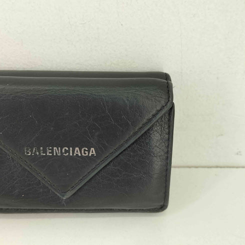 バレンシアガ BALENCIAGA ロゴ入り コインケース 三つ折り財布 レディース
