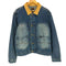ダブルアールエルラルフローレン RRL RALPH LAUREN 271-J 襟コーデュロイ 2nd デニムトラッカージャケット メンズ XL