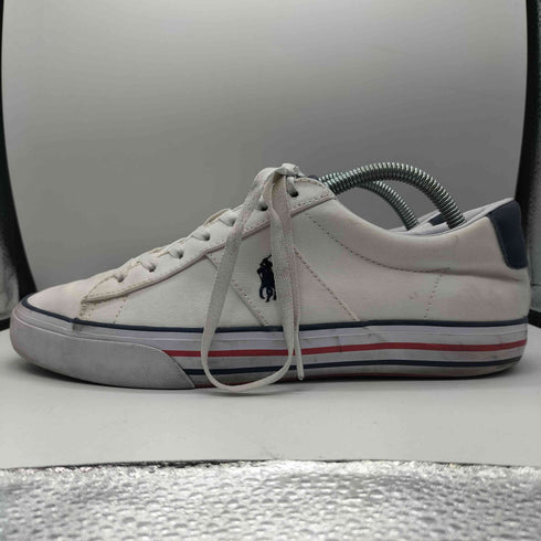 ポロラルフローレン POLO RALPH LAUREN Sayer セイヤー キャンバス ポニー刺繍 ローカット スニーカー メンズ US:8.5