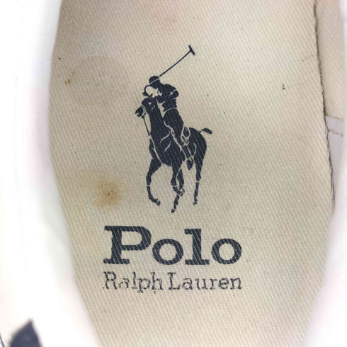 ポロラルフローレン POLO RALPH LAUREN Sayer セイヤー キャンバス ポニー刺繍 ローカット スニーカー メンズ US:8.5