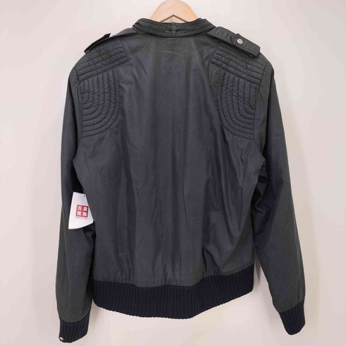サッソン SASSON 80-90S キルティングステッチ リブブルゾン メンズ