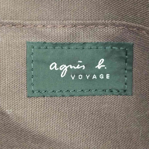 アニエスベーボヤージュ agnes b. VOYAGE エナメルトートバッグ レディース