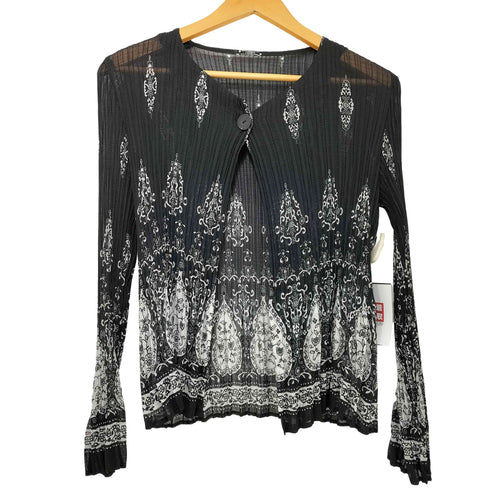 SPECCHO PLEATS 総柄 プリーツ ボレロ レディース JPN:40